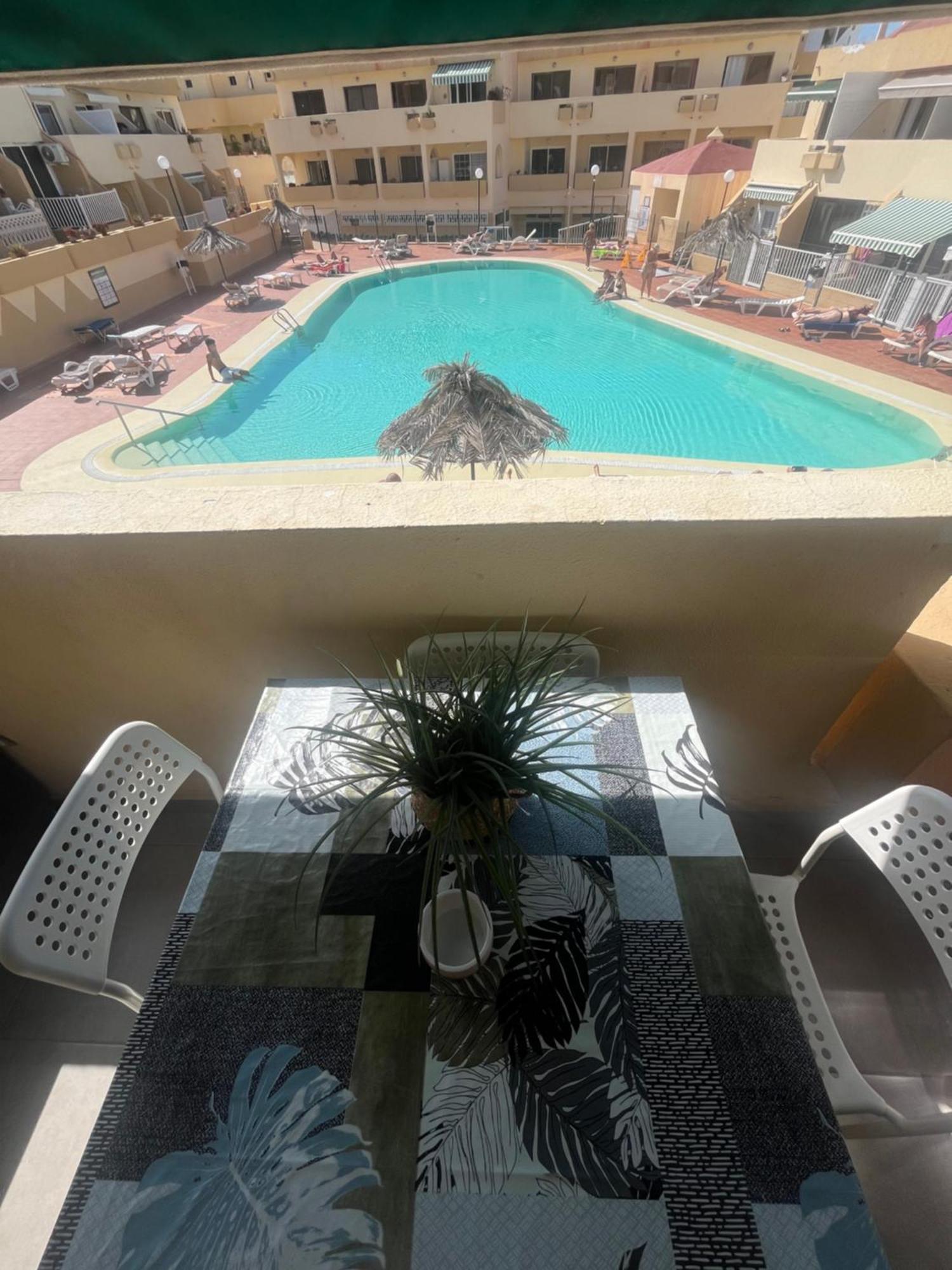 Sunny Pool View & Airco Apartament Symon Mareverde Costa Adeje  Zewnętrze zdjęcie